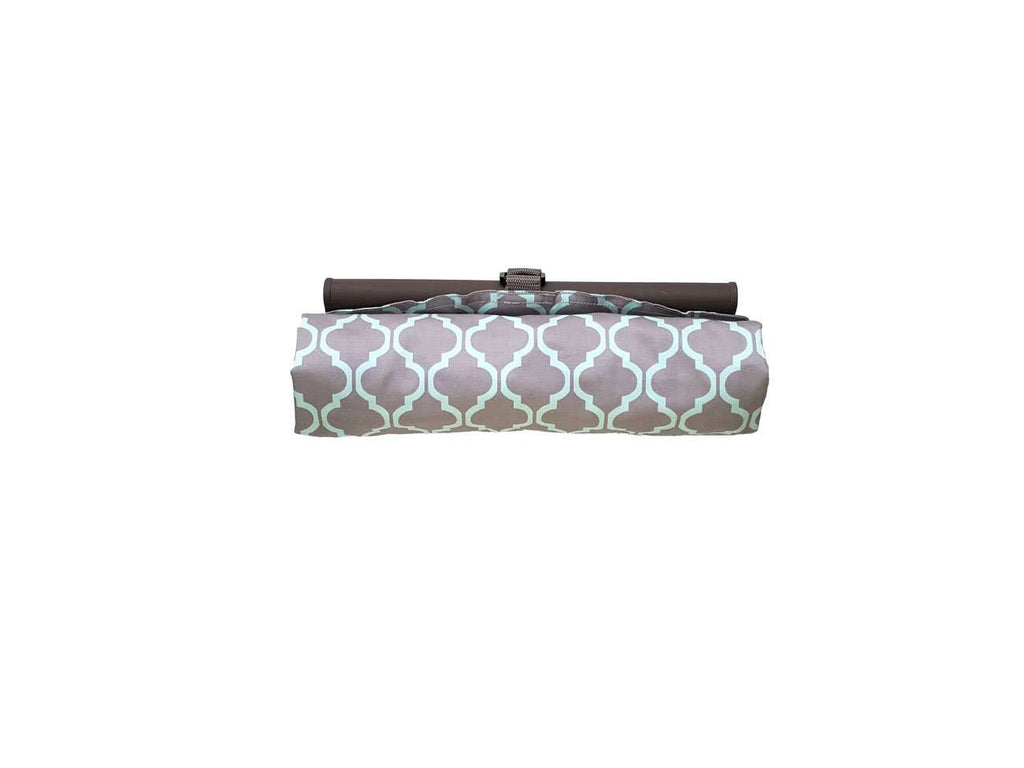 Baby Shopping Cart Hammock | Gray/Aqua