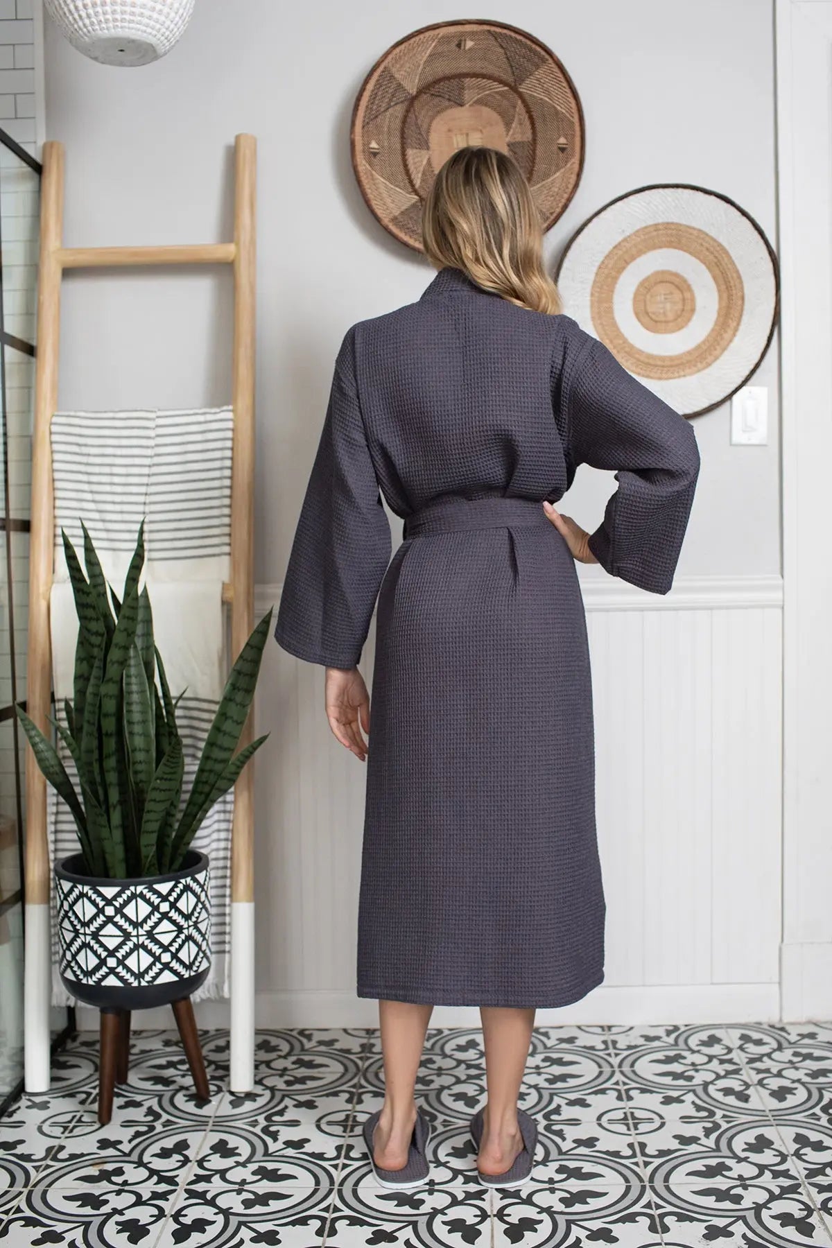 Waffle Robe Womens – Lightweight, Quick-Dry Spa Comfort