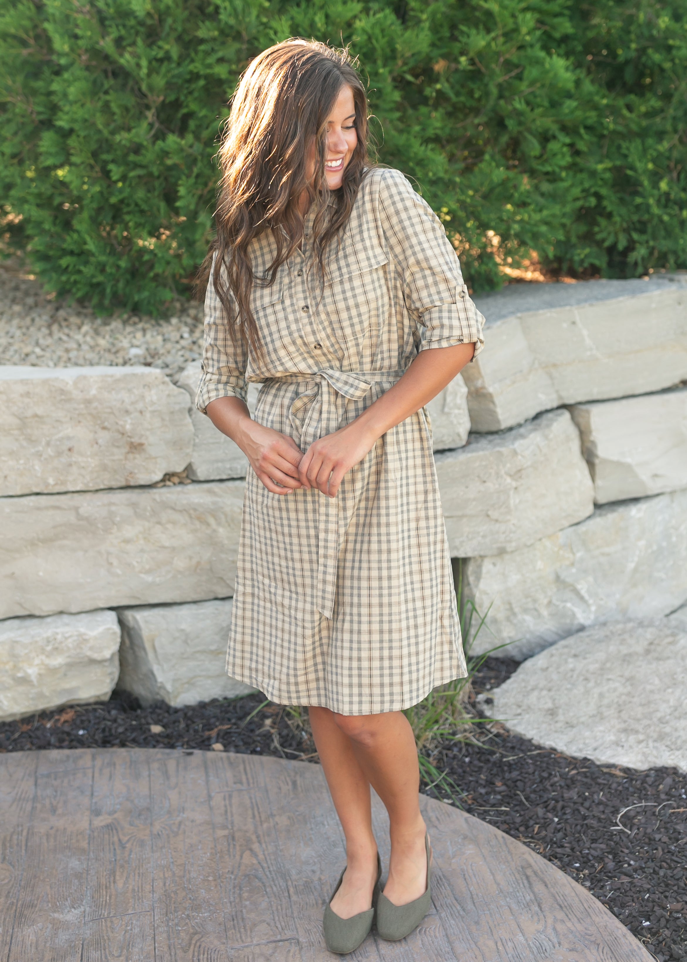 Kimberly Shirt Dress - FINAL SALE